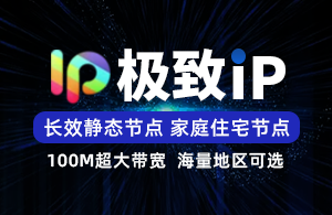 极致IP-独享静态家庭线路-极致SK5/L2TP-350+城市可选